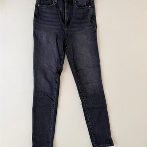 PAIGE Dark Blue Women's Skinny Jeans